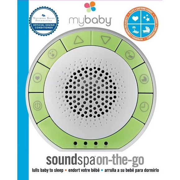 NWT: HOMEDICS MyBaby SoundSpa On-the-Go - Picture 4 of 5